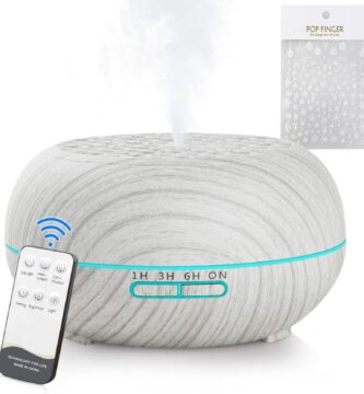 Difusor ultrasónico de aceites esenciales Simpeak 550 ml