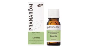 Imagen destacada con fondo en blanco del aceite esencial de lavanda de Pranarom